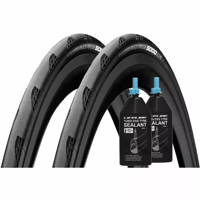 Continental Grand Prix 5000 Tubeless Tyres And Sealant 28c 3 Continental Grand Prix 5000 Tubeless Tyres And Sealant 28c