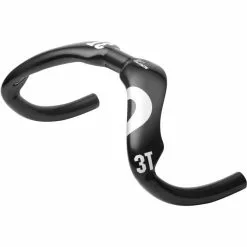 3T - Scatto Ltd Track Styr -Vitus Salgsbutik 3T Scatto Ltd Track Handlebar Drop Handlebars Black Silver 3T3003AIBG38H35 3