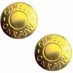 Cinelli - Milano Road Handlebar End Plugs -Vitus Salgsbutik Cinelli Milano Road Handlebar End Plugs Bar Ends Gold CNA55Y