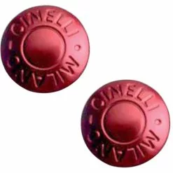 Cinelli - Milano Road Handlebar End Plugs -Vitus Salgsbutik Cinelli Milano Road Handlebar End Plugs Bar Ends Red CNA55R