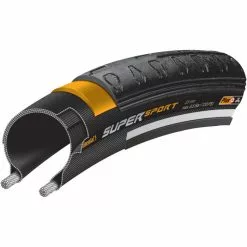 Sammenfoldeligt Continental SuperSport Plus-dæk Til Vejcykler -Vitus Salgsbutik Continental SuperSport Plus Folding Road Tyre Road Race Tyres Black Black 100341 1