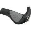 Ergon GP2-styrgreb -Vitus Salgsbutik Ergon GP2 Handlebar Grips Bar Grips Black Grey NotSet EG424 10028 4