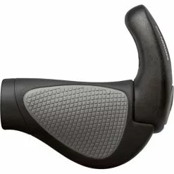 Ergon GP2-styrgreb -Vitus Salgsbutik Ergon GP2 Handlebar Grips Bar Grips Black Grey NotSet EG424 10028 5