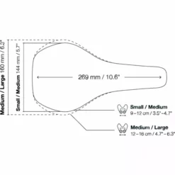 Ergon SM Pro Men's Saddle -Vitus Salgsbutik Ergon SM Pro Mens Saddle Blue 12