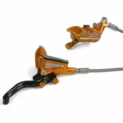 Hope Tech 3 E4 Disc Brake (Without Rotor) -Vitus Salgsbutik Hope Tech 3 E4 Brake No Rotor Disc Brake Callipers Orange 2019 T3E4CBFL 0