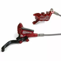 Hope Tech 3 E4 Disc Brake (Without Rotor) -Vitus Salgsbutik Hope Tech 3 E4 Brake No Rotor Disc Brake Callipers Red 2019 T3E4RBFL