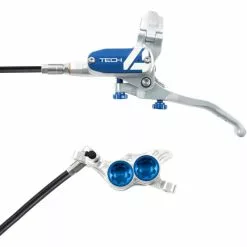 Hope Tech 4 E4 Brake - No Rotor 37 Hope Tech 4 E4 Brake - No Rotor -Vitus Salgsbutik Hope Tech 4 E4 Brake No Rotor Disc Brake Callipers SIlver Blue T4E4ZSBL