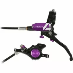 Hope Tech 4 Trial Zone No.9 Brake - No Rotor -Vitus Salgsbutik Hope Tech 4 Trial Zone No 9 Brake No Rotor Disc Brake Callipers Purple T4TZR9L 1