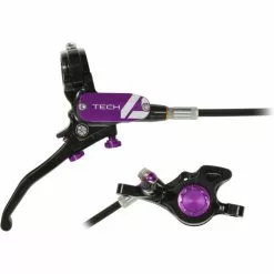 Hope Tech 4 Trial Zone No.9 Brake - No Rotor -Vitus Salgsbutik Hope Tech 4 Trial Zone No 9 Brake No Rotor Disc Brake Callipers Purple T4TZR9R 0