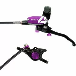 Hope Tech 4 X2 Brake - No Rotor 29 Hope Tech 4 X2 Brake - No Rotor -Vitus Salgsbutik Hope Tech 4 X2 Brake No Rotor Disc Brake Callipers Black Purple T4X2PUL