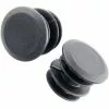 LifeLine Styrpropper (plast, Skubes I) -Vitus Salgsbutik LifeLine Plastic Push In Bar End Plugs Internal Black NotSet LLPPBEP