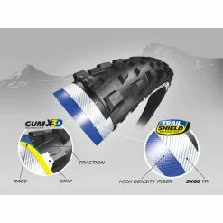 Michelin Force AM Competition MTB Dæk -Vitus Salgsbutik Michelin Force AM Competition MTB Tyre MTB Off Road Tyres Black 2017 85612 6