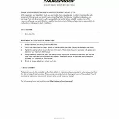 Nukeproof Horizon DM Frempind -Vitus Salgsbutik NP Direct Mount Stem instructions