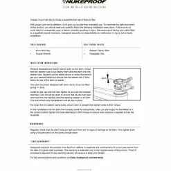 Nukeproof Neutron AM Frempind -Vitus Salgsbutik NP Stem Neutron Instructions