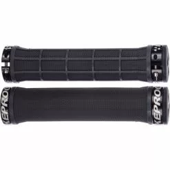 Nukeproof Neutron Half Waffle Lock On Greb -Vitus Salgsbutik Nukeproof Neutron Half Waffle Lock On Grip Bar Grips Grey NotSet 5056097003504 0