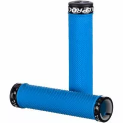 Nukeproof Neutron Knurled Lock On Greb -Vitus Salgsbutik Nukeproof Neutron Knurled Lock On Grip Bar Grips Blue NotSet 5056097003436 1