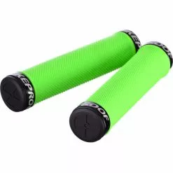 Nukeproof Neutron Knurled Lock On Greb -Vitus Salgsbutik Nukeproof Neutron Knurled Lock On Grip Bar Grips Green NotSet 5056097003443 0