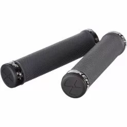 Nukeproof Neutron Knurled Lock On Greb -Vitus Salgsbutik Nukeproof Neutron Knurled Lock On Grip Bar Grips Grey NotSet 5056097003450 0