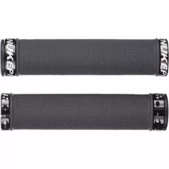 Nukeproof Neutron Knurled Lock On Greb -Vitus Salgsbutik Nukeproof Neutron Knurled Lock On Grip Bar Grips Grey NotSet 5056097003450 2