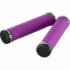 Nukeproof Neutron Knurled Lock On Greb -Vitus Salgsbutik Nukeproof Neutron Knurled Lock On Grip Bar Grips Purple NotSet 5056097003467 0