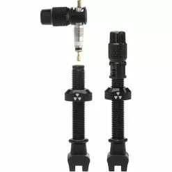 Nukeproof Universal Presta Tubeless Valves - Pair -Vitus Salgsbutik Nukeproof Universal Presta Tubeless Valves Pair Tyre Spares Black FTWG18A 45LNF12R4BLK 0