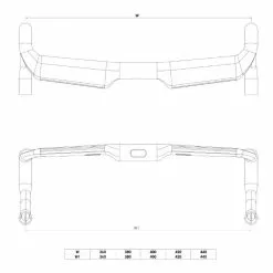 Prime Primavera Aero Carbon Handlebar 25 Prime Primavera Aero Carbon Handlebar -Vitus Salgsbutik Prime Primavera Aero Carbon Handlebar Aero Bars Black PPACH38B 9