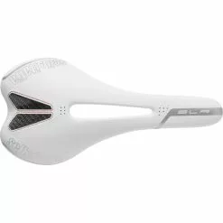 Selle Italia SLR Kit Carbonio Flow Sadel (karbon Skinner) -Vitus Salgsbutik Selle Italia SLR Kit Carbonio Flow Saddle with Carbon Rails Saddles White