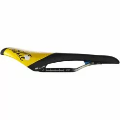 Selle Italia SLR Kit Carbonio Superflow TDF Saddle -Vitus Salgsbutik Selle Italia SLR Kit Carbonio Superflow TDF Saddle Saddles Black Yellow 041P130ICA001 1