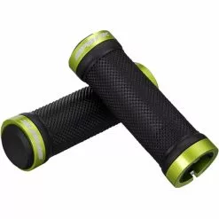 Spank Spoon Grom Greb - Barn -Vitus Salgsbutik Spank Spoon Grom Kids Grips Internal Black Green NotSet E05001PBKV71SPK 0