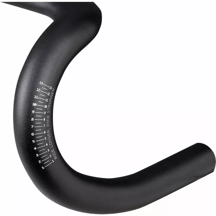 Spank Wing 12 Vibrocore Drop Bar:Black/Black:44cm 6 Spank Wing 12 Vibrocore Drop Bar:Black/Black:44cm - Billede 4