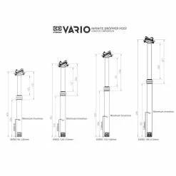 E-thirteen E.thirteen Vario Dropper Seatpost 31 E-thirteen E.thirteen Vario Dropper Seatpost -Vitus Salgsbutik VarioDropperFrameFit 1 1024x1024