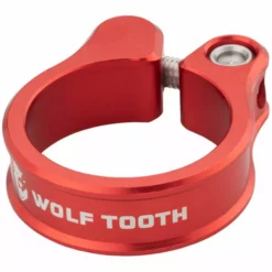 Wolf-tooth Wolf Tooth Seatpost Clamp - Bolt-On -Vitus Salgsbutik Wolf Tooth Seatpost Clamp 09WT SeatClamp RED 01 2000x