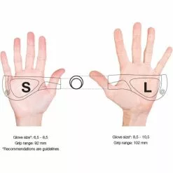 Ergon GP3 (tidligere GR2) Styrhåndtag 15 Ergon GP3 (tidligere GR2) Styrhåndtag -Vitus Salgsbutik gp sizes