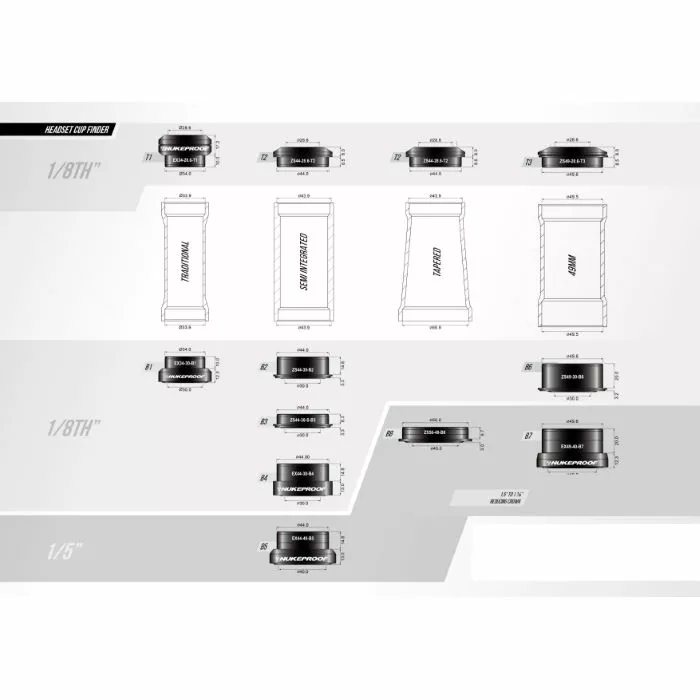 Nukeproof Mix And Match Styrfittingskål (top) 4 Nukeproof Mix And Match Styrfittingskål (top) - Billede 2