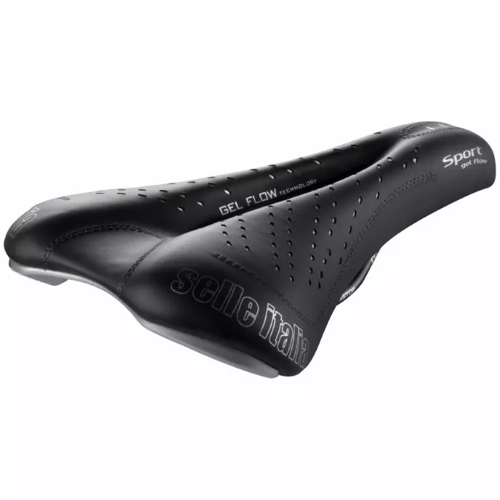 Selle Italia Sport Gel Flow Bike Saddle 4 Selle Italia Sport Gel Flow Bike Saddle - Billede 2