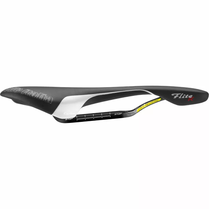 Selle Italia Flite Kit Carbonio Sadel Med Kulfiberskinner 4 Selle Italia Flite Kit Carbonio Sadel Med Kulfiberskinner - Billede 2