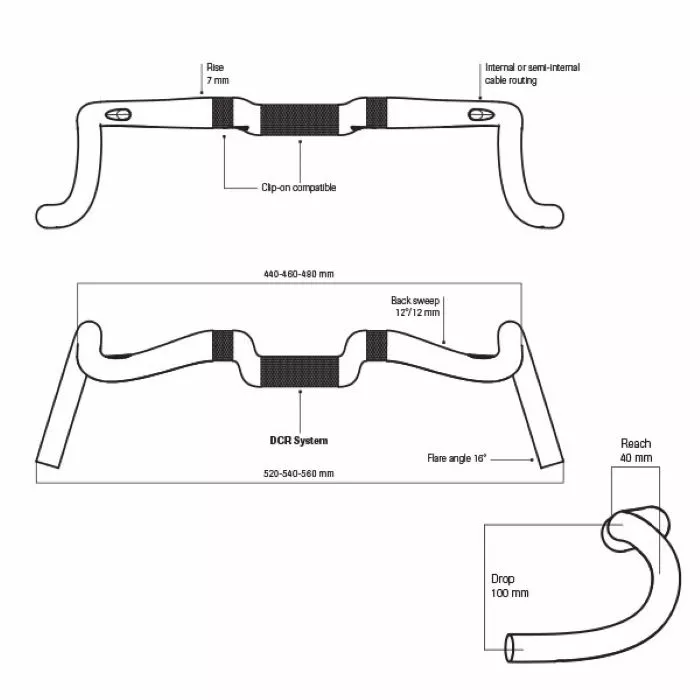 Deda Gera Handlebar 8 Deda Gera Handlebar - Billede 6